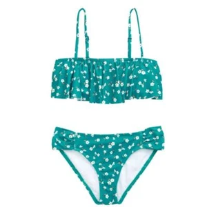 Billabong Girl's Letting Go Ruffle Two-Piece Swimsuit - Picture 1 of 1
