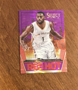 Tyreke Evans 2013-14 Select Red Hot Purple Prizm #30 New Orleans Pelicans /99