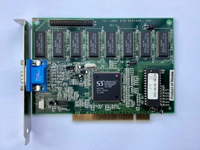 STB NITRO 3D/GX PCI S3 VIRGE/GX 210-0262-001 4MB PCI GRAPHICS CARD 1X0-0567-305 - Image 1 of 2