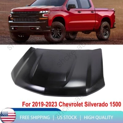 Front Hood Panel For 2019-2024 Chevrolet Silverado 1500 GM1230475 84610675 Foto 1 de 4