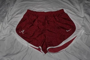 Nike Alabama Crimson Tide Womens Running Tempo Shorts Size Small DA3817-698 - Picture 1 of 5