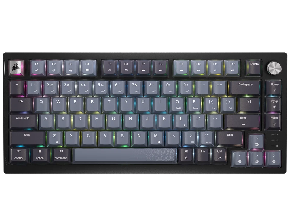 CORSAIR K65 PLUS WIRELESS 75% RGB Mechanical Gaming Keyboard - Pre-Lubricated CO - Image 1 of 4