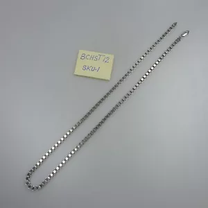 Catena in argento sterling 925 scatola, lunghezza 24", larghezza 4,5 mm chiusura aragosta. 68,4 gr. - Foto 1 di 3