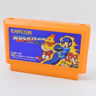 ROCKMAN 4 Megaman Cartridge Only Famicom Nintendo fc - Image 1 of 2