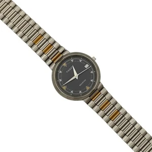TISSOT - SEASTAR - VINTAGE - DATE - Ø 34 MM - STEEL - QUARTZ - SWISS MADE WATCH - Picture 1 of 3