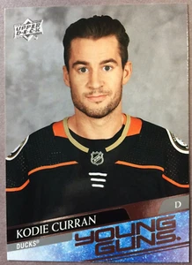 2020-21 Upper Deck Young Guns #708 Kodie Curran Anaheim Ducks radiocontrol - Imagen 1 de 1