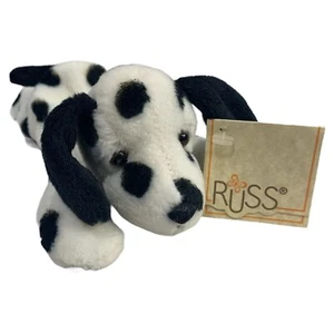 Russ Beanie Bunch Dalmatian DOT 8” Plush Stuffed Animal Dog NWT VTG 90’s READ - Bild 1 von 13