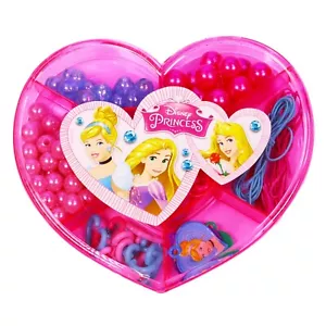DISNEY Princess Create Your Own Jewellery Maker Set Beads Kit Bracelet Necklace - Picture 1 of 4