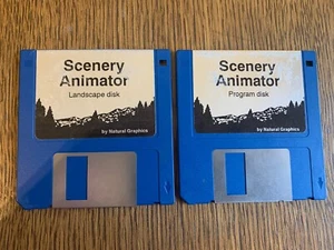 SCENERY ANIMATOR PROGRAM AMIGA COMPUTER 3.5" INCH FLOPPY(S) TESTED EXCELLENT - Picture 1 of 2