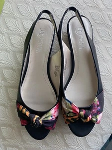 Mootsies tootsies Womens Slingback Flats 9-1/2 M New In Box. Price Reduced! - Picture 1 of 8