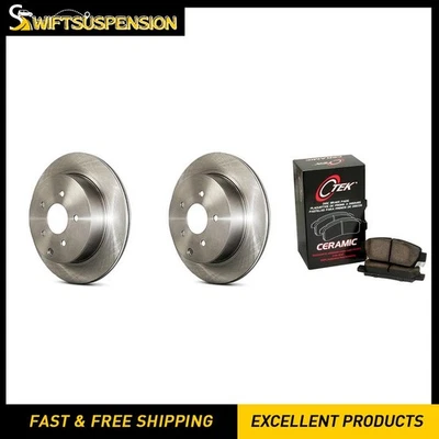 Juego de pastillas de freno de disco delanteras rotor de freno de disco C-Tek para Nissan Platina 2007-2010 Foto 1 de 4