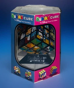 DISNEY Edición Parques Temáticos Rubiks Rubix Cubo Juego Mickey Minnie Pluto Goofy NUEVO - Imagen 1 de 6