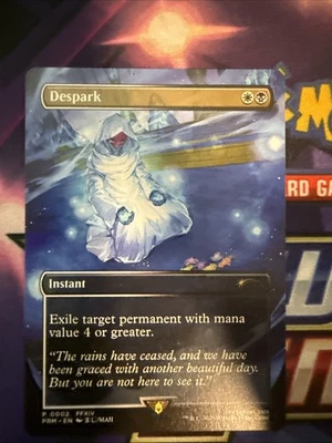 MTG DESPARK BORDERLESS FINAL FANTASY PROMO INSTANT NM REMOVAL COMMANDER FFXIV - Image 1 of 2