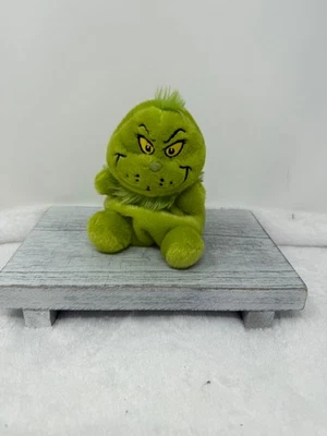 Dr. Seuss Cómo el Grinch Robó Navidad GRINCH 6" Beanbag Peluche Juguete de Aurora Foto 1 de 2