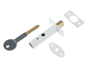 Yale Locks - PM444 Door Security Bolt White Finish Visi of 1 - Picture 1 of 1