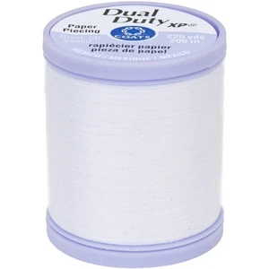 Dual Duty XP Paper Piecing Thread 225yd White - Picture 1 of 2