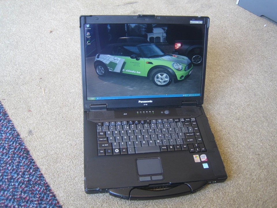Panasonic CF-52 Core 2 Duo 1,8Ghz 2GB RAM 80GB Rugged Toughbook VISTA DVDRW - Immagine 1 di 1