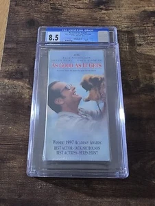As Good As It Gets 1997 VHS Sealed CGC 8.5 Grade A+ Columbia Tristar Home Video - Picture 1 of 4
