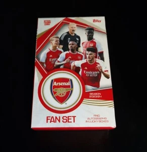 Topps Arsenal London 2023/24 Fan Set Box - Picture 1 of 1