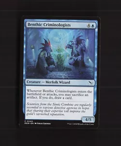 Benthic Criminologists 0040 Murders at Karlov Manor Common MTG Card - Picture 1 of 17