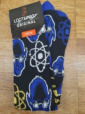 Marvel XMEN BEAST Socks Loot Crew 10-13 - Image 1 of 4