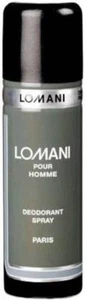 LOMANI PARIS POUR HOMME DEODORANT SPRAY FOR MEN WITH WORLDWIDE SHIPPING - 200 ML - Foto 1 di 1