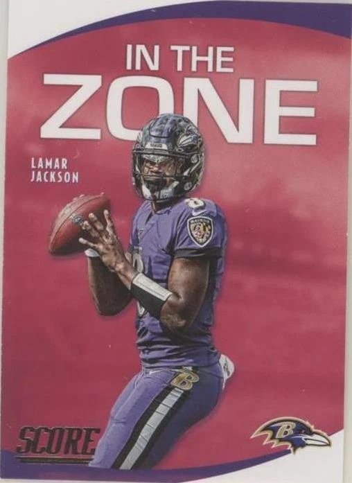 2020 Score Lamar Jackson #IZ-LJ