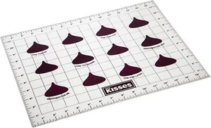 HERSHEYS Silicone Baking Mat Non Stick Liner for Baking Pans Reusable Cookies - Picture 1 of 3