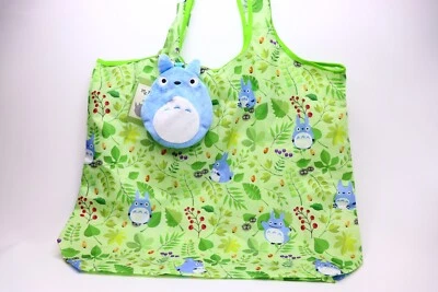 Studio Ghibli-Shopper bad-Borsa pieghevole di TOTORO AZZURO Foto 1 de 4