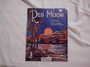 Vintage Noten: Red Moon, Traver, De Martini, Kortlander 1922 - Bild 1 von 2