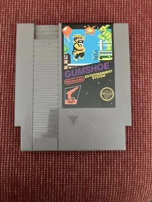 Gumshoe NES (Nintendo Entertainment System, 1986) 5 Screw - Cart Only - Tested - Image 1 of 4