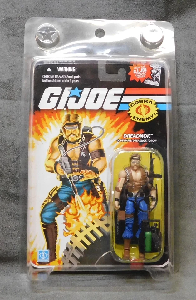 Gi Joe 25th Anniversary Dreadnok Torch Action Figure 2008 Hasbro
