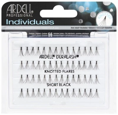 Ardell Individuals DuraLash Knotted Flares Short Black #30110 (8 Pack) - Image 1 of 2