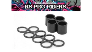 SKATEBOARD LONGBOARD HARDWARE KIT 8 SPEED RING WASHERS,4 BEARING SPACERS,STICKER - Picture 1 of 1