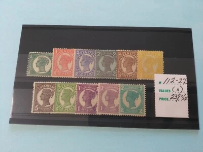 Queensland Lote de 11 Estampillas # 112-22, ¡Envío Gratis! Foto 1 de 3