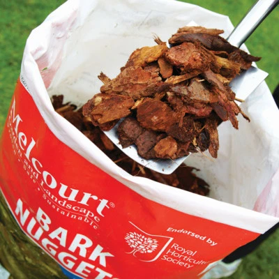 SUREGREEN Pine Bark Nuggets | 60L | Melcourt | Large Chunky Pine Bark Chippings