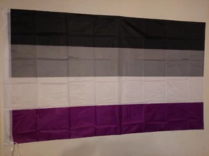 Drapeau LGBT - Asexuel - Asexual flag- les 10 - dimension 145 cm X 90 cm - Picture 1 of 1