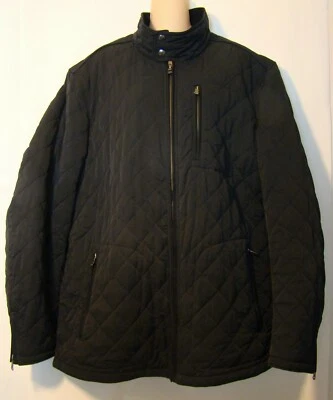 BANANA REPUBLIC WOMENS BLACK QUILTED JACKET COAT SIZE XXL     D151 - Image 1 of 4