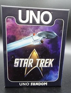 Mattel UNO FANDOM "STAR TREK Original Series" Edition Card Game - New - Picture 1 of 9