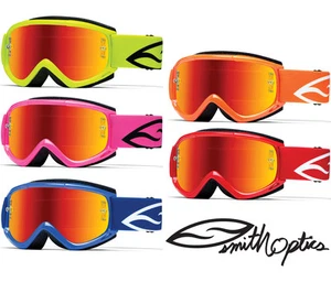 SMITH FUEL V1 MAX SPIEGEL MOTOCROSS MX FAHRRAD ENDURO BRILLE mit ROTEM Spiegel LINSE - Bild 1 von 6