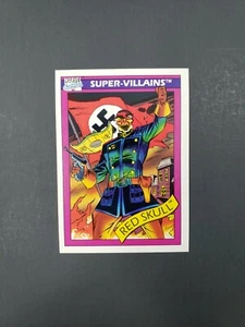 RED SKULL #81 Marvel Comics IMPEL Trading Card 1990 Series 1 - Picture 1 of 2