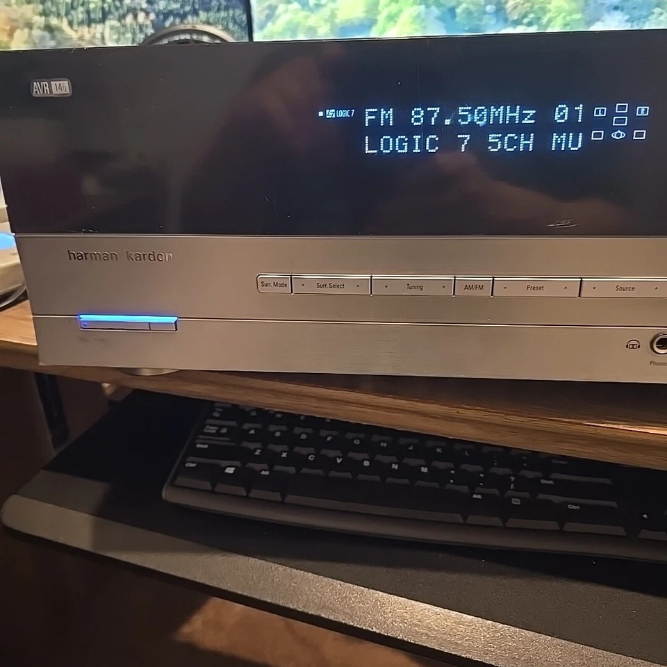 Harman Kardon AVR-146 - 5.1 Ch HDMI Home Theater Surround Sound Receiver System - Image 1 of 4