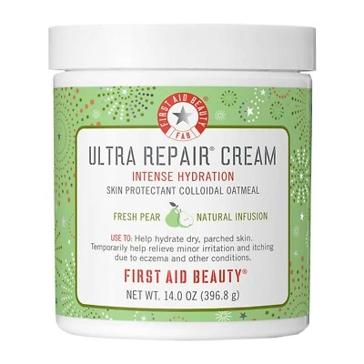 Creme hidratante hidratante hidratação intensa First Aid Beauty ultra reparador pera fresca 14 - Imagem 1 de 4