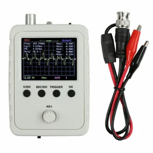 2.4" LCD Display DSO150 Digital Oscilloscope Assembled With Case Test Clip DIY - Picture 1 of 7