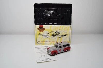 B16 1:43 MATCHBOX YESTERYEAR YYM38061 HOLDEN FJ VAN AUSTRALIAN FIELD AMBULANCE - Immagine 1 di 4