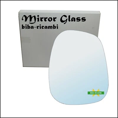 Vetro Specchio Nudo Adesivo Lato DX-Passeggero Per Hyundai H-1 I (A1) 1997>2008 - Immagine 1 di 4