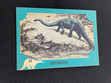 1961 DINOSAUR SERIES NU CARD #54 EXCELLENT CONDITION VINTAGE NON SPORTS CARD !
