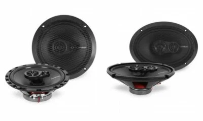 Rockford Fosgate R169X3 260W 6x9" Speakers & R165X3 6.5" Coaxial Speakers Bundle