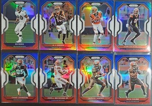 2020 PRIZM FOOTBALL - RED WHITE BLUE - RC - YOU PICK - COMPLETE YOUR SET - PYC