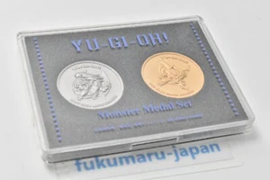 Yu-Gi-Oh! Monster medal set Blue-Eyes White Dragon Red-Eyes Black Dragon 2medals - Picture 1 of 14